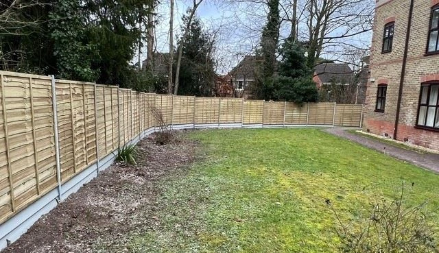 New fencing at care home in Basingstoke